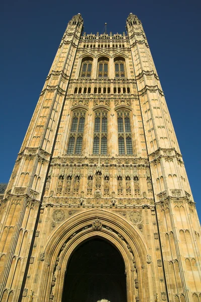 Victoria Tower of the Houses of Parliament — Stock Photo, Image