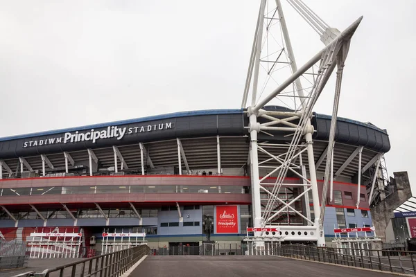 Cardiff Wales Вересня 2016 Principality Stadium Millennium Stadium Визначна Пам — стокове фото