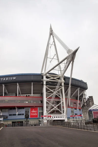 Cardiff Wales Вересня 2016 Principality Stadium Millennium Stadium Визначна Пам — стокове фото