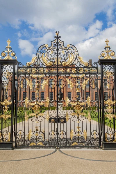 Kensington Palace Grindar Kensington Gardens London England Storbritannien Som Ritades — Stockfoto