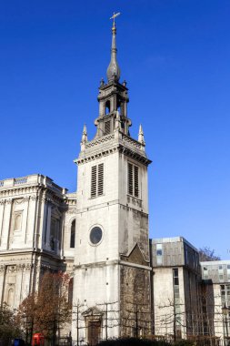St Augustine St Paul Kilisesi ile Londra 'daki St Paul Katedrali' nin yanında 1680 yılında Sir Christopher Wren tarafından yeniden inşa edildi.