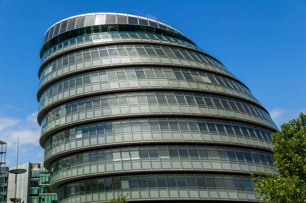 City Hall Stadtbild Ein Wolkenkratzer Moderner Architektur London Der Themse — Stockfoto