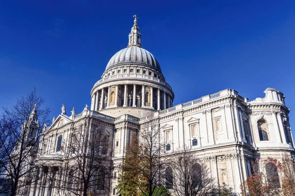 Catedral San Pablo Londres Inglaterra Reino Unido Construido Por Sir — Foto de Stock