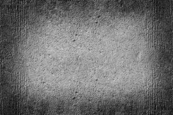 コンクリートラフモノクロ黒と白の石のテクスチャの背景とビネット効果ストックフォト写真のブレンドに便利な — ストック写真