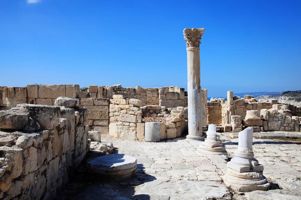 Colunas romanas nos Paphos — Fotografia de Stock