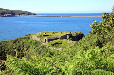 Fishguard Fort, Fishguard, Pembrokeshire clipart