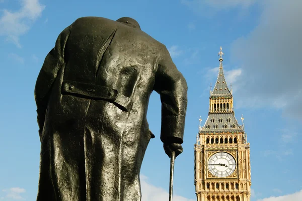 Winston Churchill monument — Stock Photo, Image