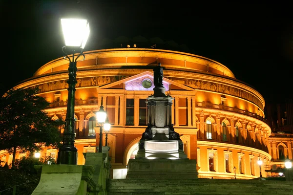 Royal Albert Hall à noite — Fotografia de Stock