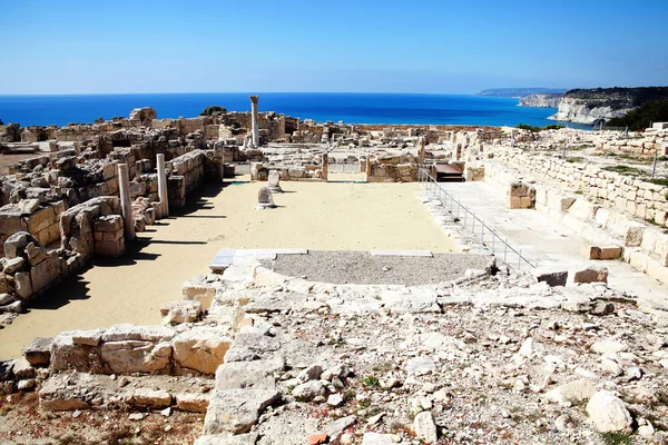 Римские руины, Пафос, Кипр — стоковое фото