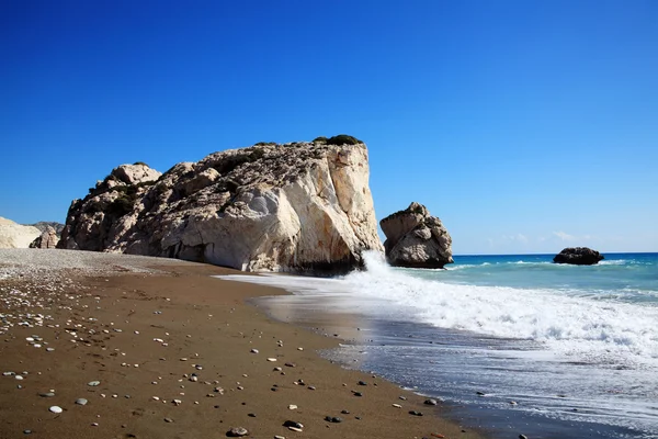 View to Rock Of Aphrodite — Stock Photo, Image