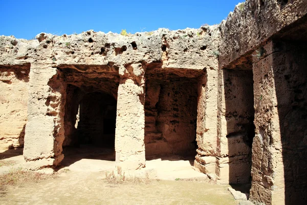 Archaeological park Tombs — 图库照片