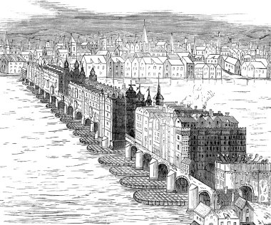 eski Londra Köprüsü