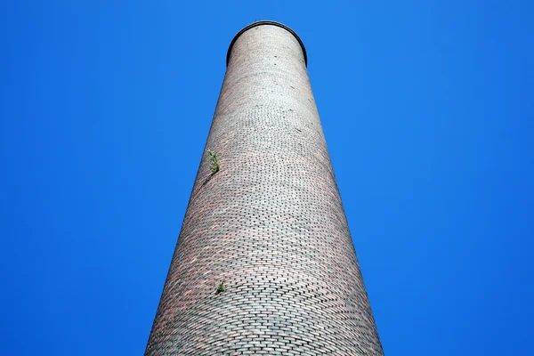 Industriële rook Stack schoorsteen — Stockfoto