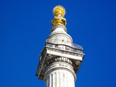 The Monument, London clipart
