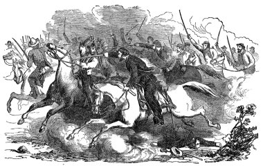 The Cavalry Charge American Civil War
