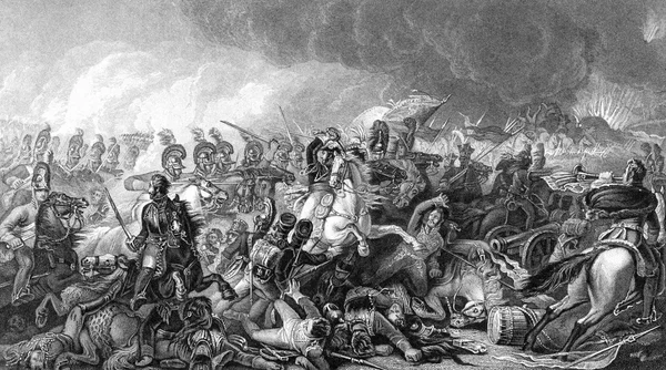 Slag van waterloo — Stockfoto