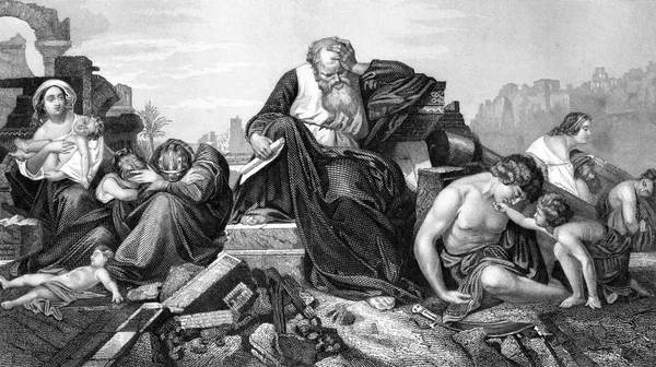 Jeremiah Lamenting Over Jerusalem