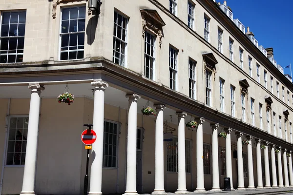 Bath Street en Bath, Somerset, Inglaterra — Foto de Stock