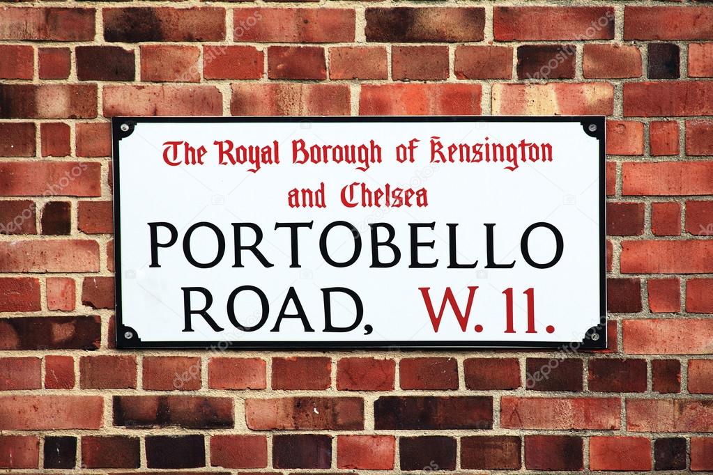 Portobello Road sign