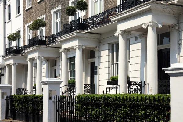 Maisons géorgiennes en terrasses — Photo