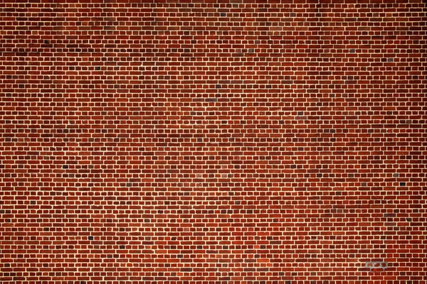 Fondo de pared de ladrillo rojo — Foto de Stock