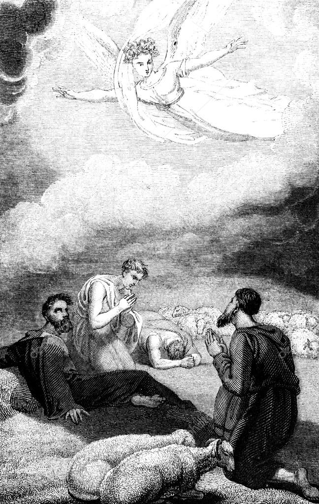 Annunciation to the shepherds