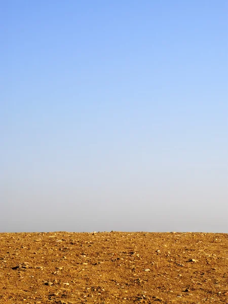 贫瘠的土地背景 — 图库照片