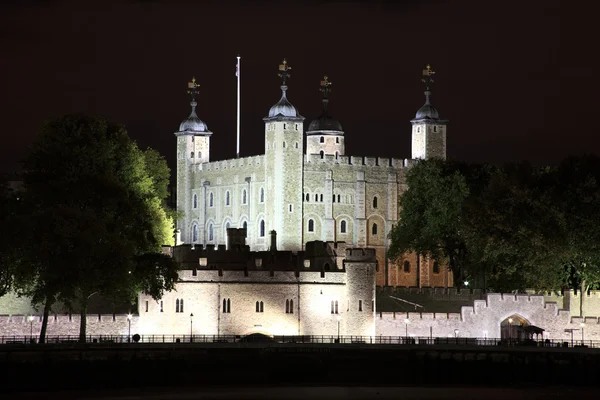 Torre di Londra di notte — Foto Stock