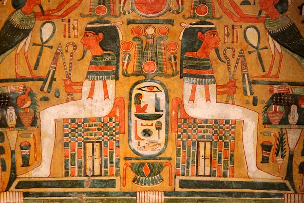 Ancient Eygyptian Funeral Art — Zdjęcie stockowe