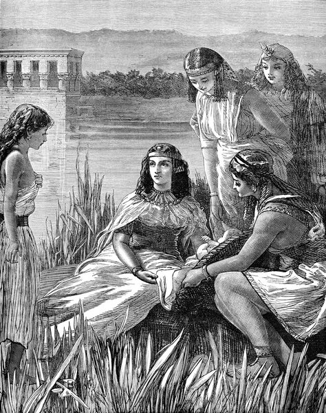 Moses In The Bulrushes