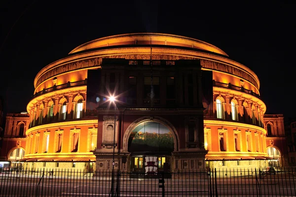 Royal Albert Hall por la noche — Foto de Stock