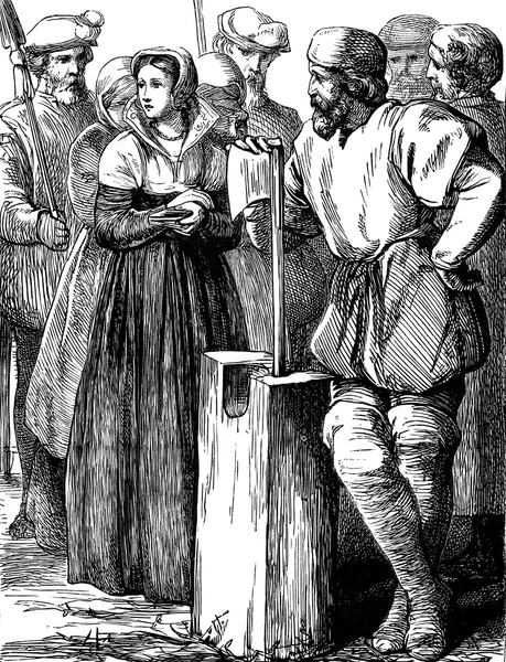 Execução de Lady Jane Grey — Fotografia de Stock