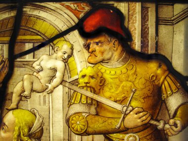 Masumiyet, vitray pencere katliamı