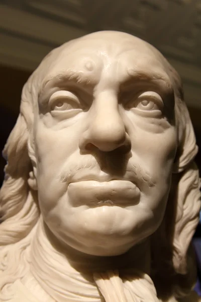 Oliver Cromwell biust — Zdjęcie stockowe