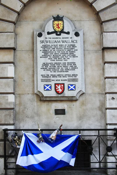 Barts Hospital del monumento de William Wallace — Foto de Stock