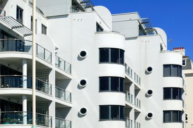 Bir kıyı tatil modern daireler