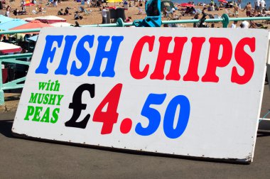 Balık & cips işareti