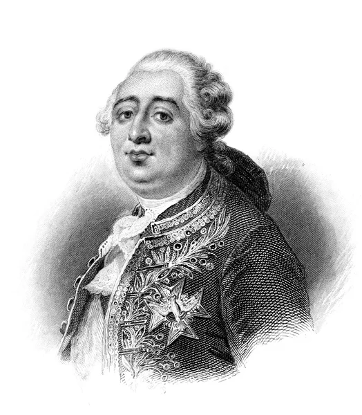 Król Louis Xvi — Zdjęcie stockowe