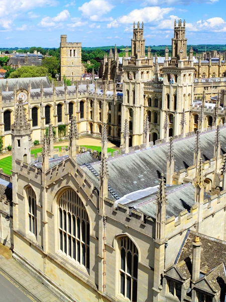 Всі душі коледжу Оксфордського університету — стокове фото
