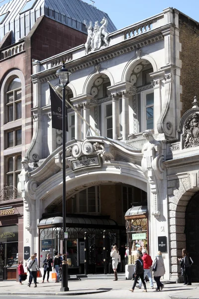 Burlington Arcade in Piccadilly — Φωτογραφία Αρχείου