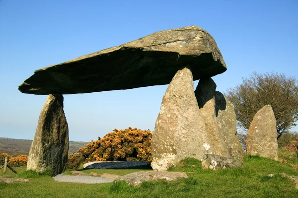 Pentre Ifan 고인돌, Pembrokeshire, 웨일즈 — 스톡 사진