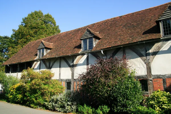 中世纪的房子，温彻斯特 — 图库照片