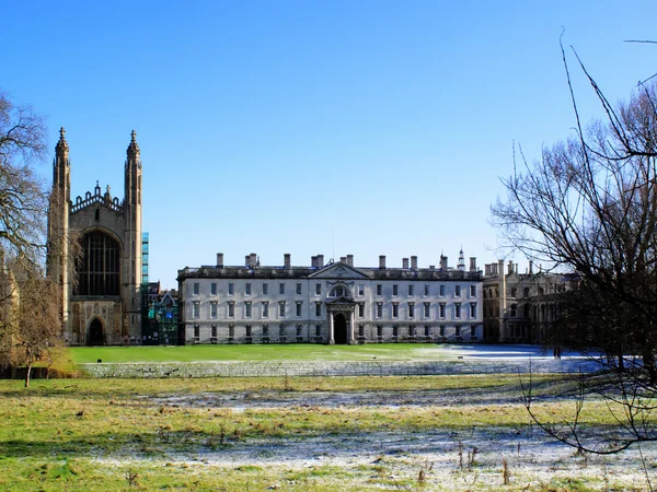 剑桥大学国王学院 — 图库照片