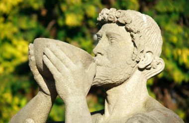 Bacchus the Roman god of wine