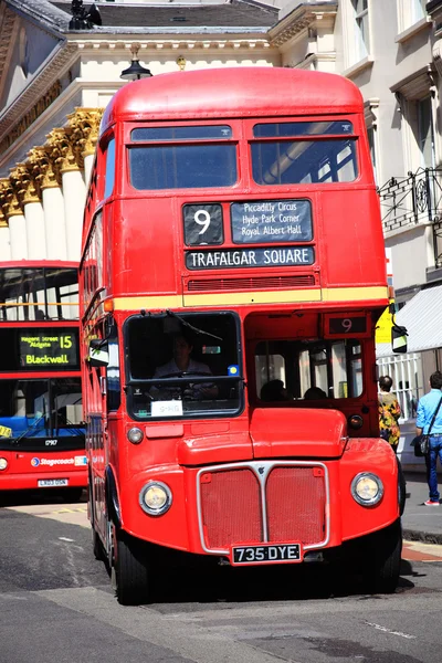 Bus Londres Red Double Decker — Photo