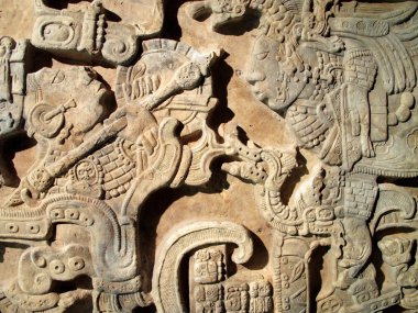 Maya Lintel Carving