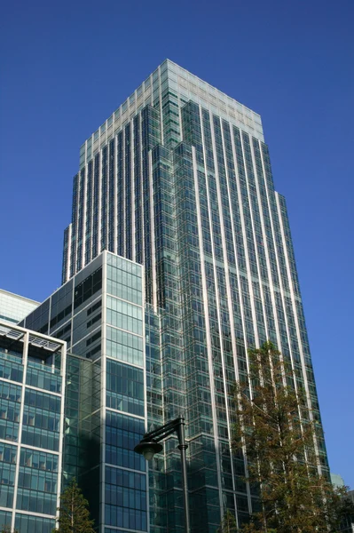 Canary Wharf Tower in London Docklands — ストック写真