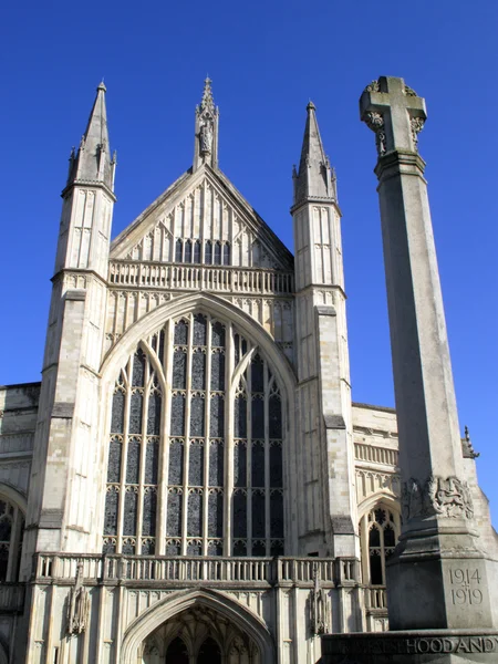 Katedra w Winchester, Anglia — Zdjęcie stockowe
