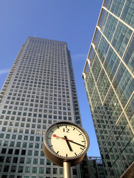 Time Is Money, Canary Wharf. — Stock Photo, Image