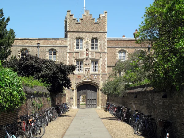 İsa College Cambridge Üniversitesi — Stok fotoğraf